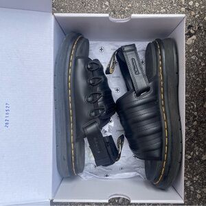 Dr. Martens Black Platform Sandals